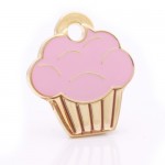pet id tag cupcake gold jpg