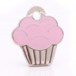 pet id tag cupcake silver jpg